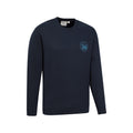 Navy - Side - Mountain Warehouse Mens Mountain Crew Neck Sweatshirt