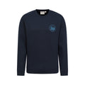 Navy - Front - Mountain Warehouse Mens Mountain Crew Neck Sweatshirt