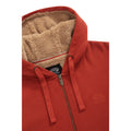 Orange - Side - Animal Mens Samuel Organic Relaxed Fit Hoodie