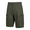 Khaki Green - Lifestyle - Mountain Warehouse Mens Lakeside Cargo Shorts