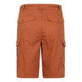 Rust - Back - Mountain Warehouse Mens Lakeside Cargo Shorts