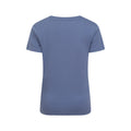 Blue - Back - Mountain Warehouse Womens-Ladies Sailboat Organic T-Shirt
