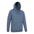 Blue - Side - Mountain Warehouse Mens Dorset Plain Hoodie