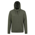 Khaki Green - Front - Mountain Warehouse Mens Dorset Plain Hoodie