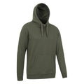 Khaki Green - Side - Mountain Warehouse Mens Dorset Plain Hoodie