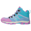 Lilac - Side - Mountain Warehouse Childrens-Kids Oscar Walking Boots