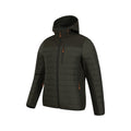 Khaki Green - Lifestyle - Mountain Warehouse Mens Turbine II Padded Soft Shell Jacket