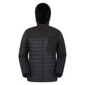 Black - Front - Mountain Warehouse Mens Turbine II Padded Soft Shell Jacket