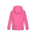 Light Pink - Back - Mountain Warehouse Childrens-Kids Lightning 3 in 1 Waterproof Jacket