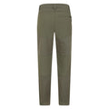 Khaki Green - Back - Mountain Warehouse Mens Jungle Trekking Trousers