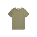 Khaki Green - Side - Animal Womens-Ladies Marina Logo Organic T-Shirt