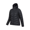 Jet Black - Lifestyle - Mountain Warehouse Womens-Ladies Turbine Padded Soft Shell Jacket