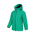 Green - Side - Mountain Warehouse Childrens-Kids Torrent Waterproof Jacket