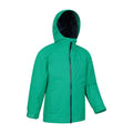 Green - Lifestyle - Mountain Warehouse Childrens-Kids Torrent Waterproof Jacket