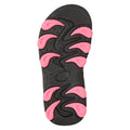 Dark Pink - Pack Shot - Mountain Warehouse Childrens-Kids Pebble Sandals