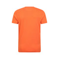 Orange - Back - Mountain Warehouse Mens Adventure Begins Organic Cotton T-Shirt