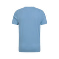 Blue - Back - Mountain Warehouse Mens Tonal Organic T-Shirt