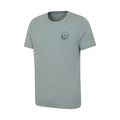 Light Khaki - Side - Mountain Warehouse Mens Valley Organic T-Shirt