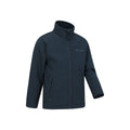 Navy - Side - Mountain Warehouse Childrens-Kids Grasmere Soft Shell Jacket