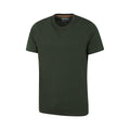 Khaki Green - Back - Mountain Warehouse Mens Flint Crew Neck T-Shirt