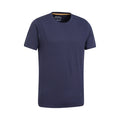 Navy - Side - Mountain Warehouse Mens Flint Crew Neck T-Shirt