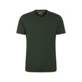 Khaki Green - Front - Mountain Warehouse Mens Flint Crew Neck T-Shirt