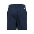 Navy - Back - Mountain Warehouse Childrens-Kids Waterfall Organic Shorts