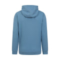 Blue - Back - Mountain Warehouse Mens Circle Mountain Drawcord Full Zip Hoodie