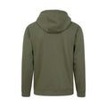 Khaki Green - Back - Mountain Warehouse Mens Circle Mountain Drawcord Full Zip Hoodie