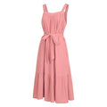 Blush - Side - Mountain Warehouse Womens-Ladies Hawaii Strappy Waist Tie Summer Dress