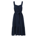 Navy - Front - Mountain Warehouse Womens-Ladies Hawaii Strappy Waist Tie Summer Dress