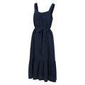 Navy - Side - Mountain Warehouse Womens-Ladies Hawaii Strappy Waist Tie Summer Dress