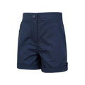 Navy - Side - Mountain Warehouse Childrens-Kids Shore Shorts