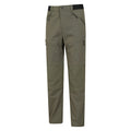 Khaki Green - Side - Mountain Warehouse Mens Jungle Trekking Trousers