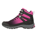 Dark Pink - Side - Mountain Warehouse Womens-Ladies Shadow Softshell Walking Boots