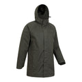 Dark Khaki - Lifestyle - Mountain Warehouse Mens Westport Long Waterproof Jacket