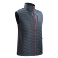 Grey - Side - Mountain Warehouse Mens Ultra Siurana Softshell Hybrid Gilet