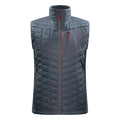 Grey - Front - Mountain Warehouse Mens Ultra Siurana Softshell Hybrid Gilet