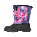 Dark Purple - Side - Mountain Warehouse Childrens-Kids Whistler Adaptive Stars Snow Boots