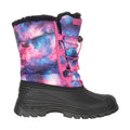 Dark Purple - Lifestyle - Mountain Warehouse Childrens-Kids Whistler Adaptive Stars Snow Boots