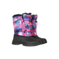 Dark Purple - Close up - Mountain Warehouse Childrens-Kids Whistler Adaptive Stars Snow Boots