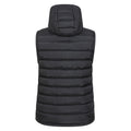 Black - Back - Mountain Warehouse Mens Seasons Hooded Padded Gilet