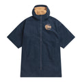 Navy - Front - Animal Womens-Ladies Misty Fleece Lined Recycled Parka