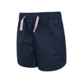 Navy - Side - Mountain Warehouse Girls Waterfall Organic Shorts