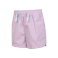 Lilac - Side - Mountain Warehouse Girls Waterfall Organic Shorts