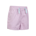 Lilac - Lifestyle - Mountain Warehouse Girls Waterfall Organic Shorts