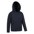 Navy - Lifestyle - Mountain Warehouse Childrens-Kids Essentials Full Zip Hoodie