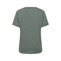 Khaki Green - Back - Mountain Warehouse Womens-Ladies Sunrise Organic Loose Fit T-Shirt