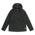 Dark Green - Front - Animal Womens-Ladies Padstow Organic Cotton Jacket