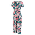 Multicoloured - Lifestyle - Mountain Warehouse Womens-Ladies Santorini Floral Wrap Jumpsuit